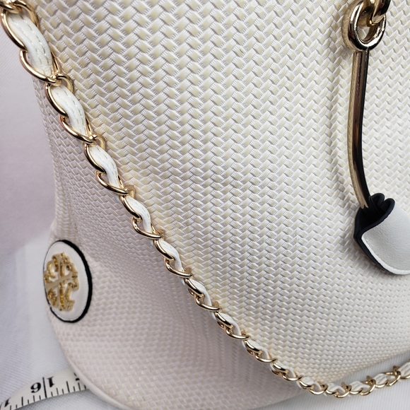 Christian Lacroix Tote White Faux Leather.Pe..ctop - Picture 11 of 11